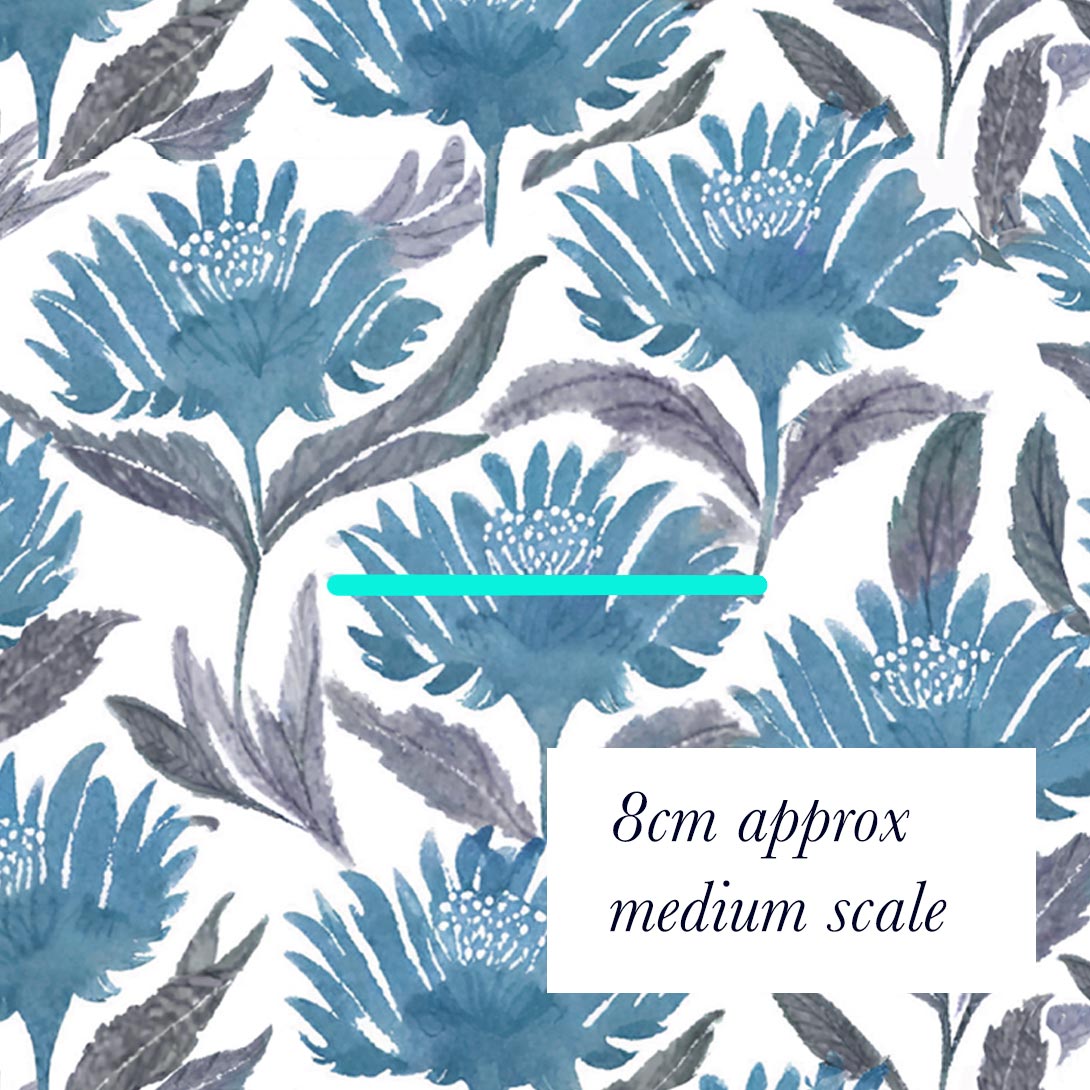 Watercolour Waratahs Blue
