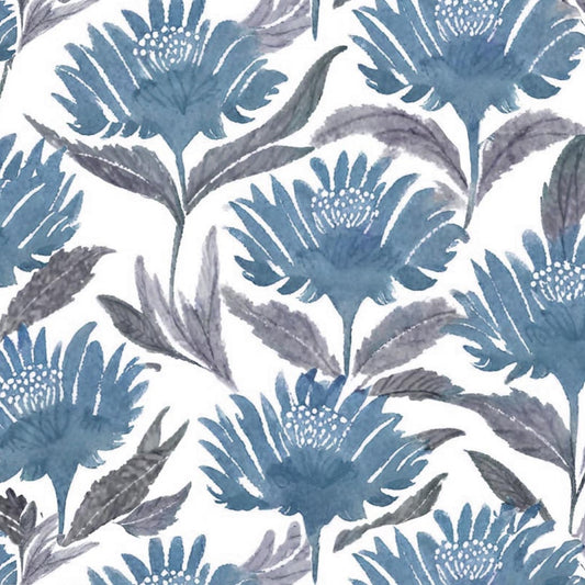 Watercolour Waratahs Blue