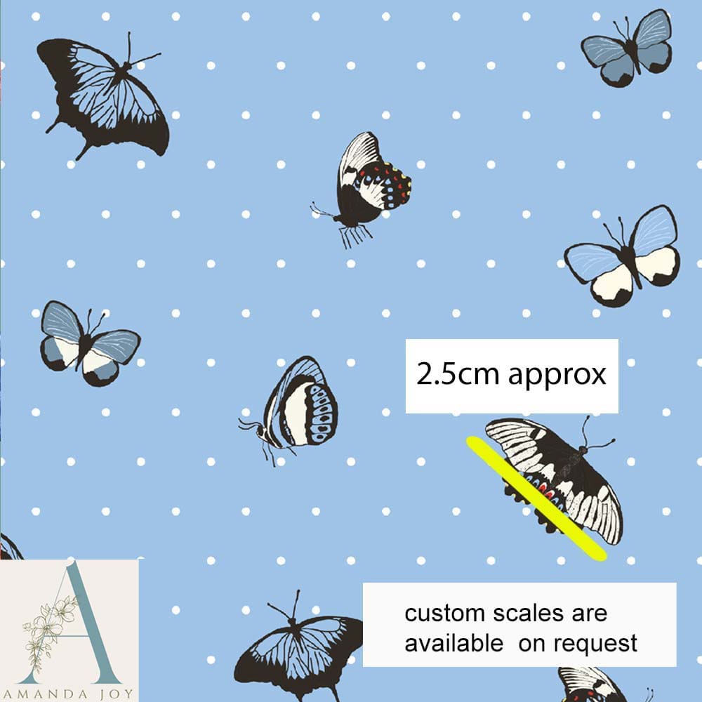 Australian Butterfly Blue Skies