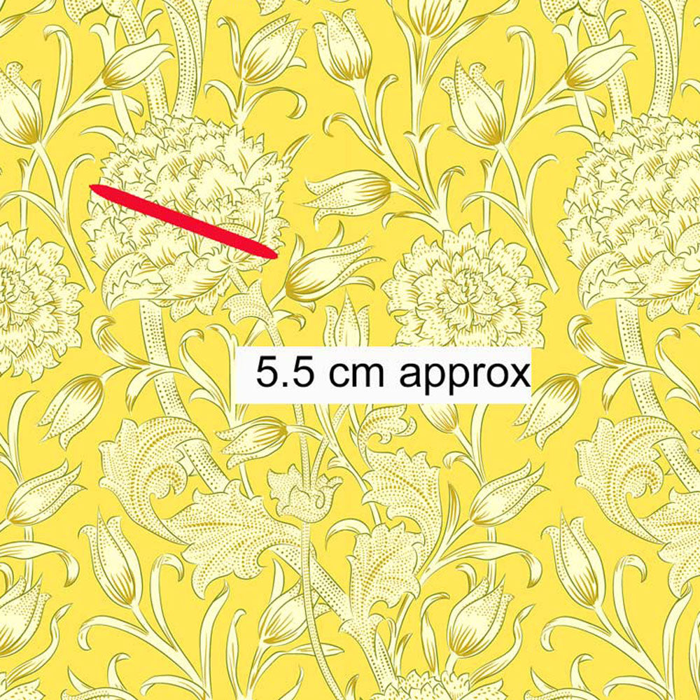 William Morris Wild Tulips Yellow