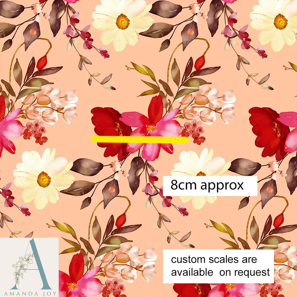 Ava Floral Song Peach