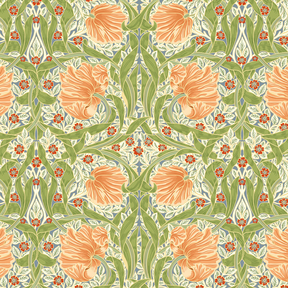 William Morris Pimpernel Tea Party