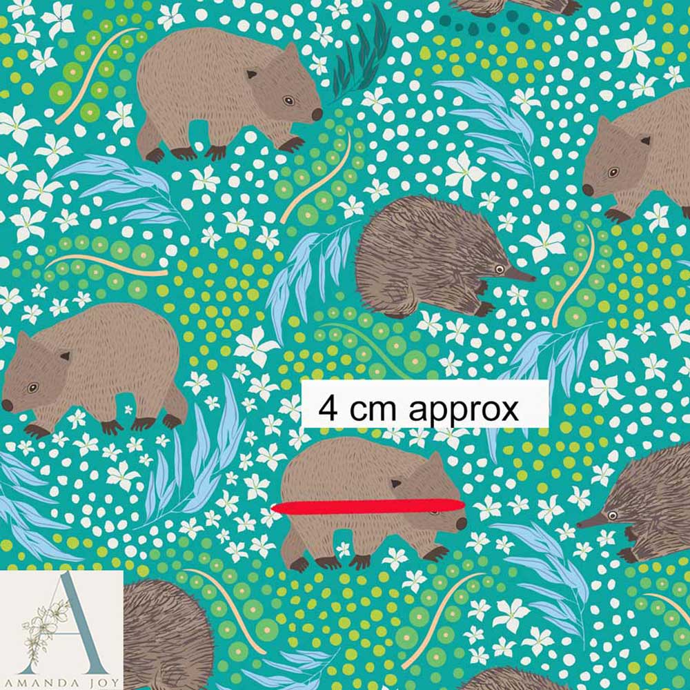 Wombat & Echidna Green
