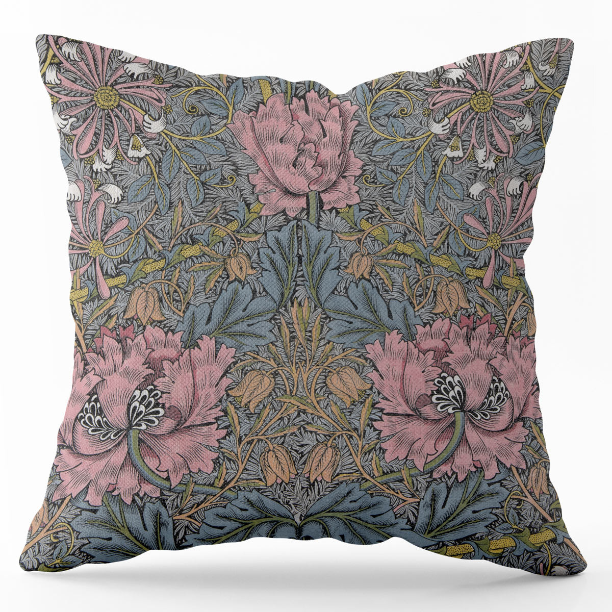 Honeysuckle ~ William Morris Linen Cushion Cover