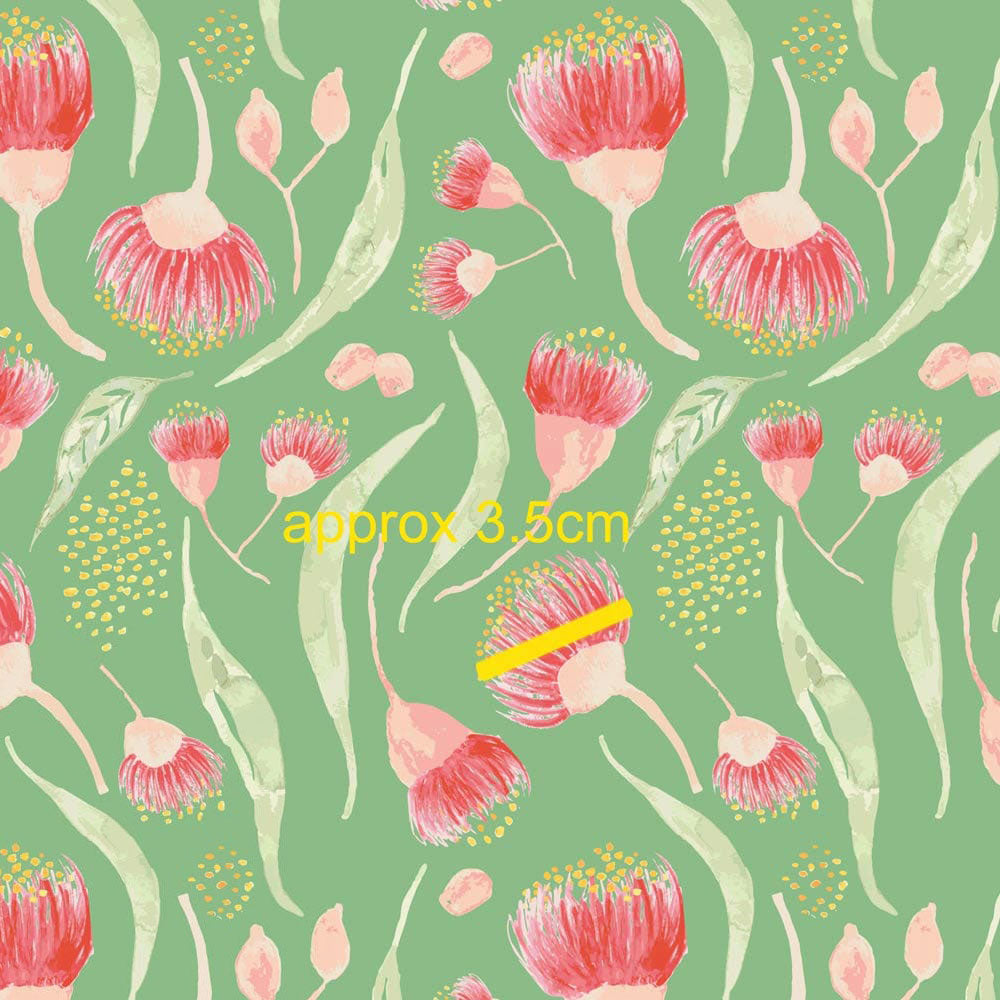 Bush Gum Blossoms Green