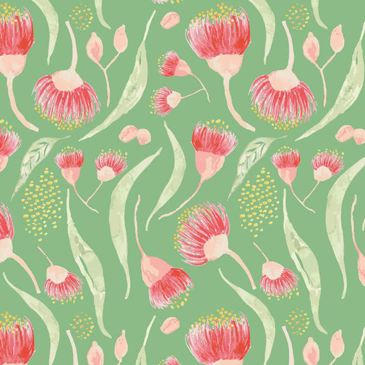 Bush Gum Blossoms Green