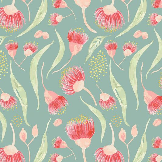 Bush Gum Blossoms Green