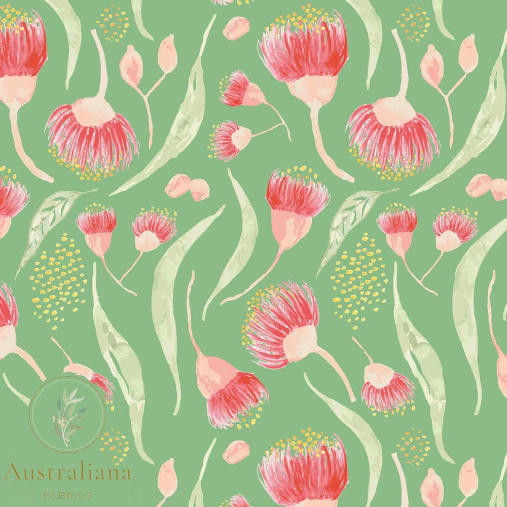 Bush Gum Blossoms Green