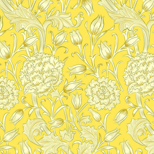 William Morris Wild Tulips Yellow