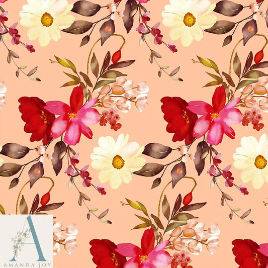 Ava Floral Song Peach