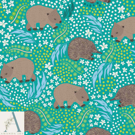 Wombat & Echidna Green