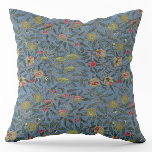 Pomegranate Fruit ~ William Morris Linen Cushion Cover
