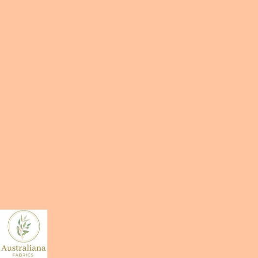 Amanda Joy Fabrics Fabric Pantone Peach Fuzz Solid Colour