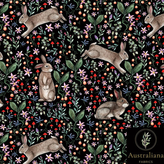 Amanda Joy Fabrics Fabric Rabbit Garden by Amanda Joy